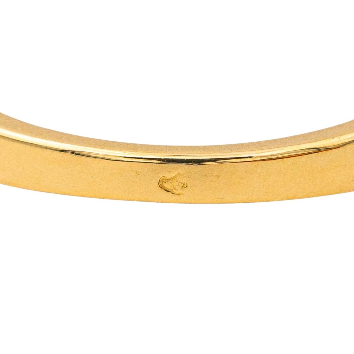 Bague Alliance en or jaune et diamants - Castafiore