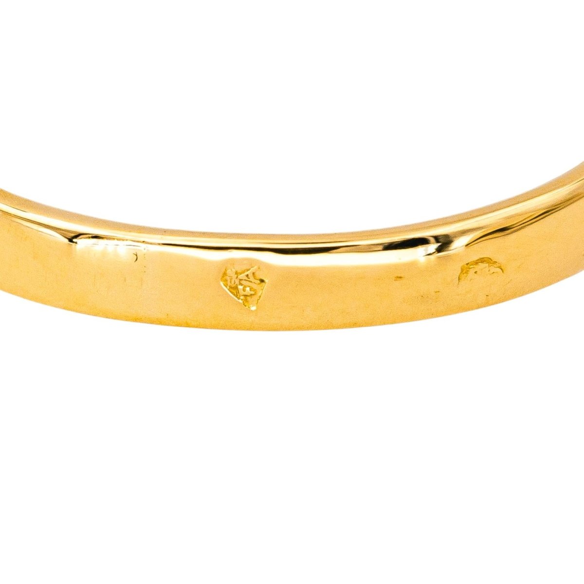 Bague Alliance en or jaune et diamants - Castafiore