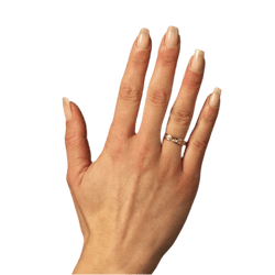 Bague Alliance en or jaune et or blanc - Castafiore