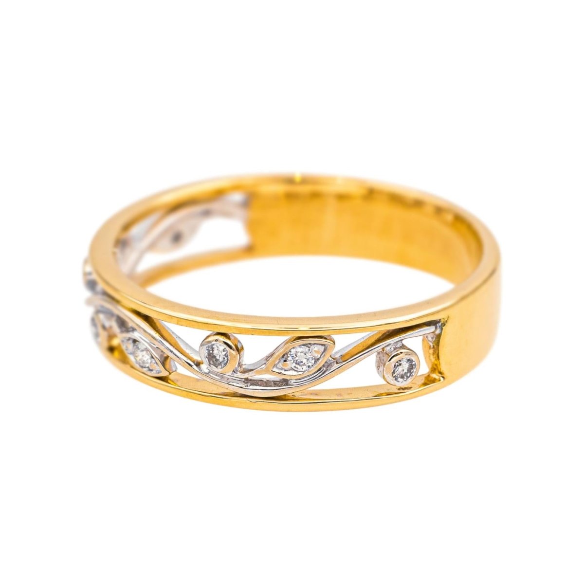 Ring Yellow gold diamond