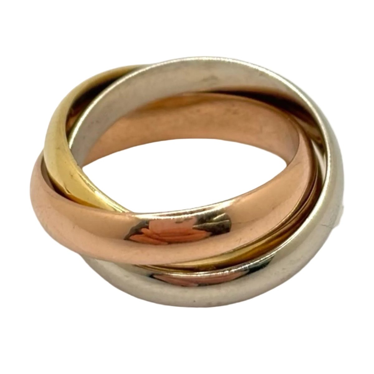 Bague Alliance en or jaune, or blanc et or rose - Castafiore