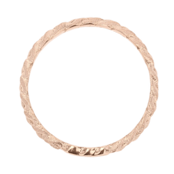 Bague Alliance en or rose - Castafiore