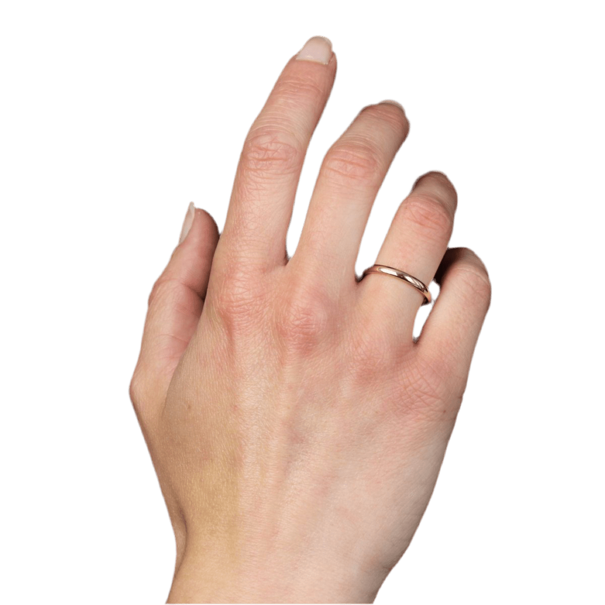 Bague Alliance en or rose - Castafiore