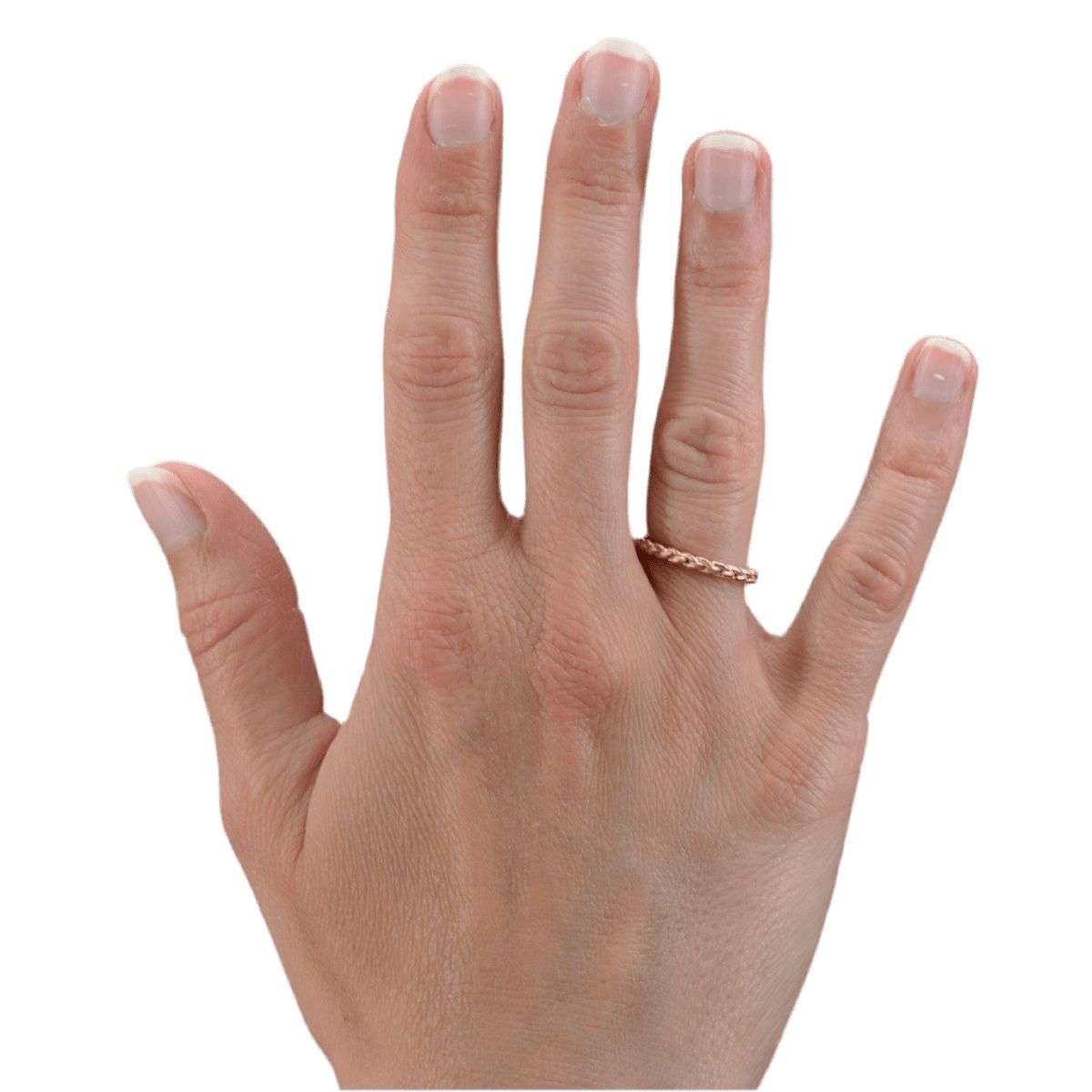 Bague Alliance en or rose - Castafiore