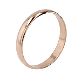 Bague Alliance en or rose - Castafiore