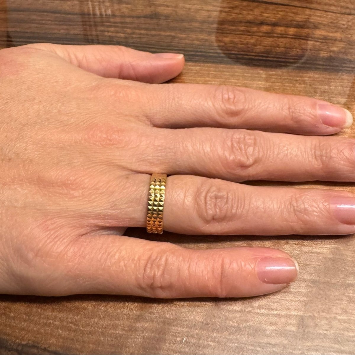 Bague Alliance en or rose - Castafiore