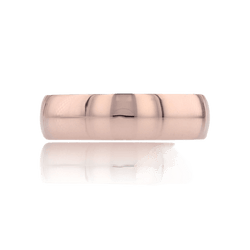 Bague Alliance en or rose - Castafiore