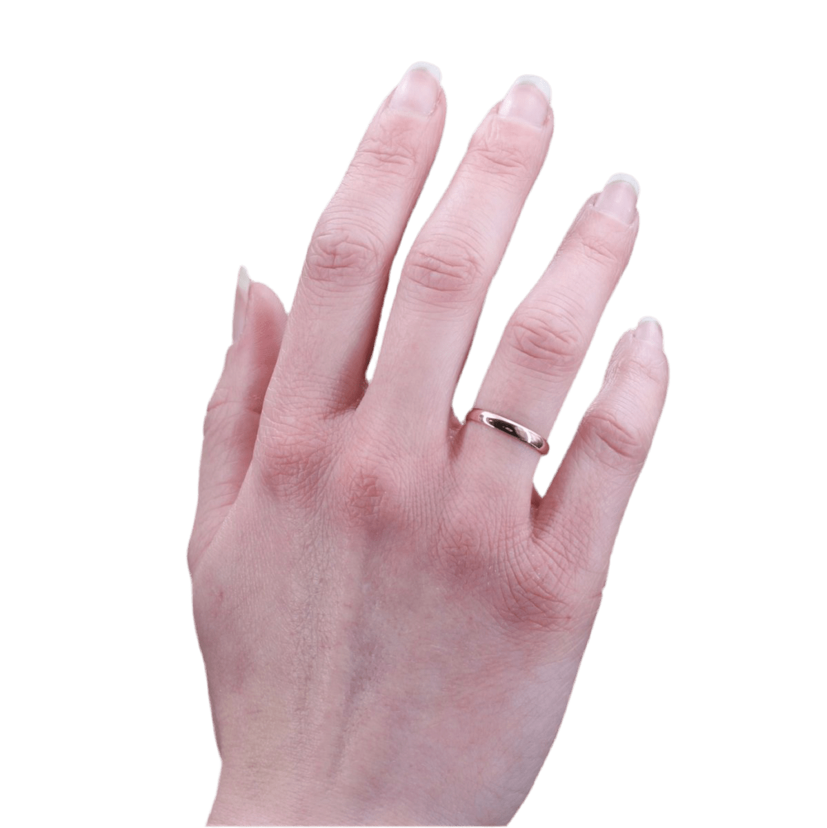 Bague Alliance en or rose - Castafiore