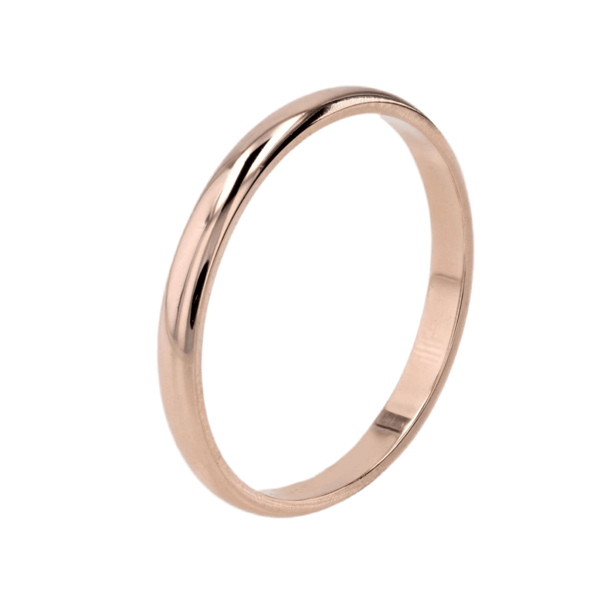 Bague Alliance en or rose - Castafiore
