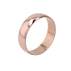 Bague Alliance en or rose - Castafiore
