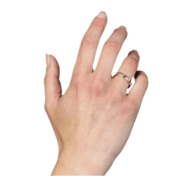 Bague Alliance en or rose - Castafiore