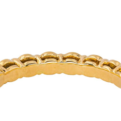 Bague Alliance en or rose et diamants - Castafiore