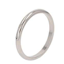 Bague Alliance en platine - Castafiore