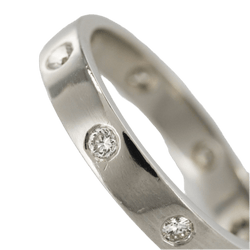 Bague Alliance en platine et diamants - Castafiore