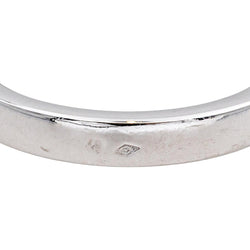 Bague Alliance en platine et diamants - Castafiore