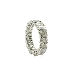 Bague Alliance "Eterné" en or blanc et diamants - Castafiore
