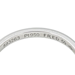 Bague Alliance FRED "For Love" en platine et diamants - Castafiore