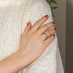Ring White gold wedding ring