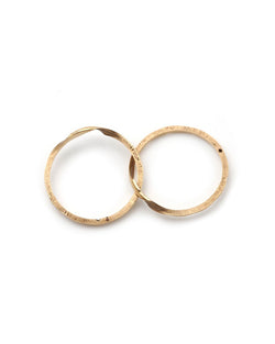 Bague Alliance jumelée en or - Castafiore