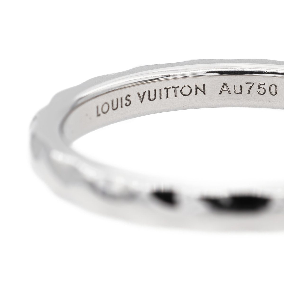 LOUIS VUITTON Alliance ring in white gold – Castafiore
