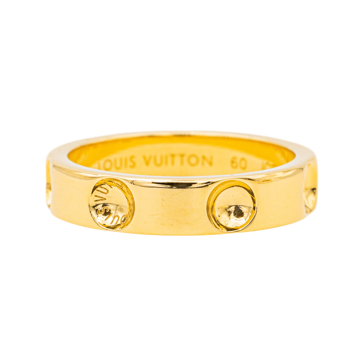 Bague Alliance LOUIS VUITTON en or jaune - Castafiore