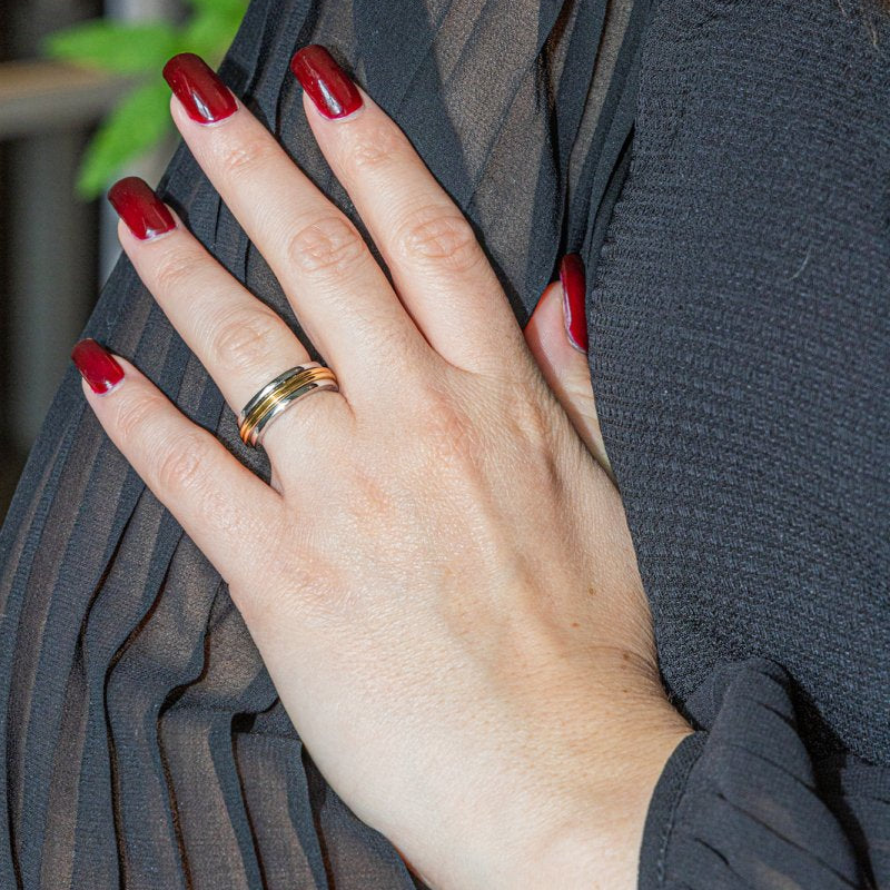 Bague Alliance MAUBOUSSIN en Or blanc - Castafiore