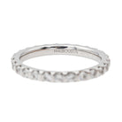 Bague Alliance MAUBOUSSIN en or blanc et diamants - Castafiore