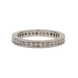 Bague Alliance MAUBOUSSIN en or blanc et diamants - Castafiore