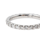 Bague Alliance MAUBOUSSIN en or blanc et diamants - Castafiore