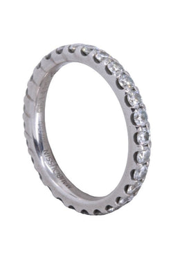 Bague Alliance MAUBOUSSIN "Passion & Fashion" en or blanc et diamants - Castafiore