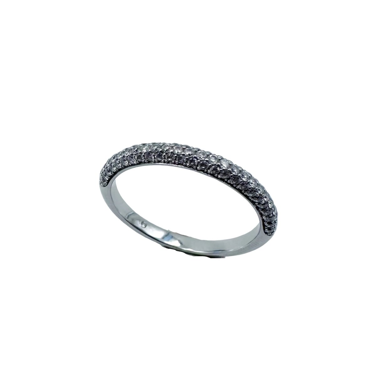 Bague Alliance MESSIKA "Joy" en or blanc et diamants - Castafiore