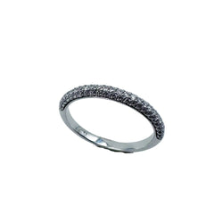 Bague Alliance MESSIKA "Joy" en or blanc et diamants - Castafiore