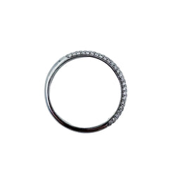 Bague Alliance MESSIKA "Joy" en or blanc et diamants - Castafiore