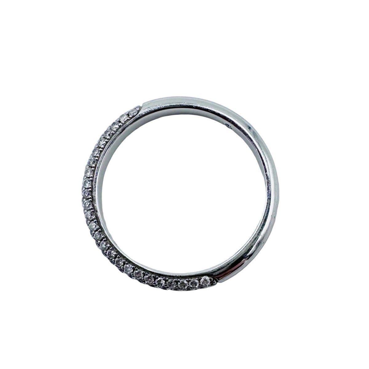 Bague Alliance MESSIKA "Joy" en or blanc et diamants - Castafiore