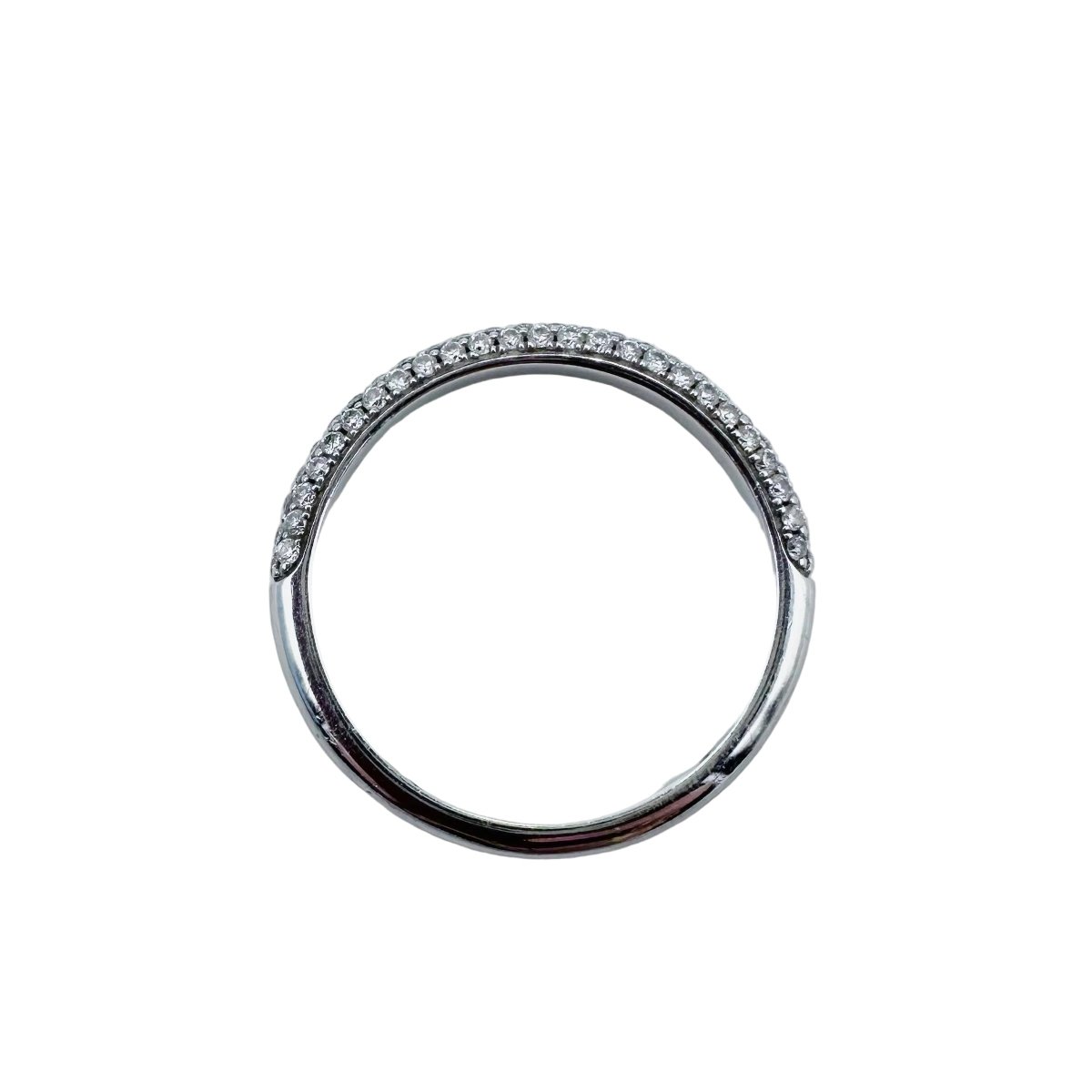 Bague Alliance MESSIKA "Joy" en or blanc et diamants - Castafiore