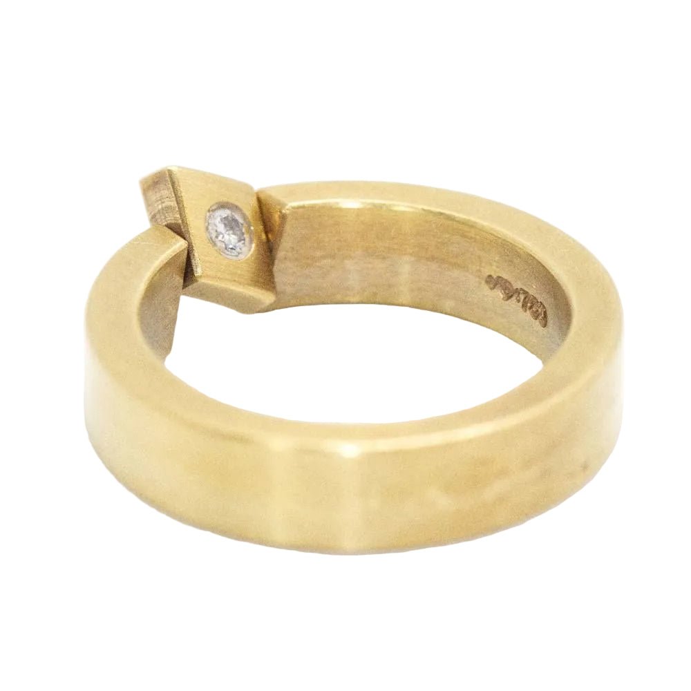 Bague Alliance NIESSING en or jaune et diamant - Castafiore