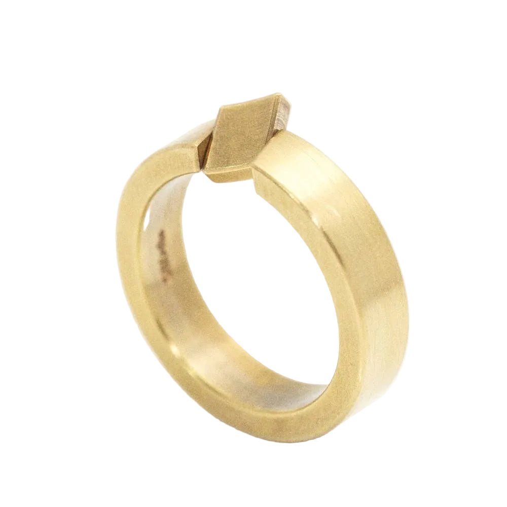 Bague Alliance NIESSING en or jaune et diamant - Castafiore