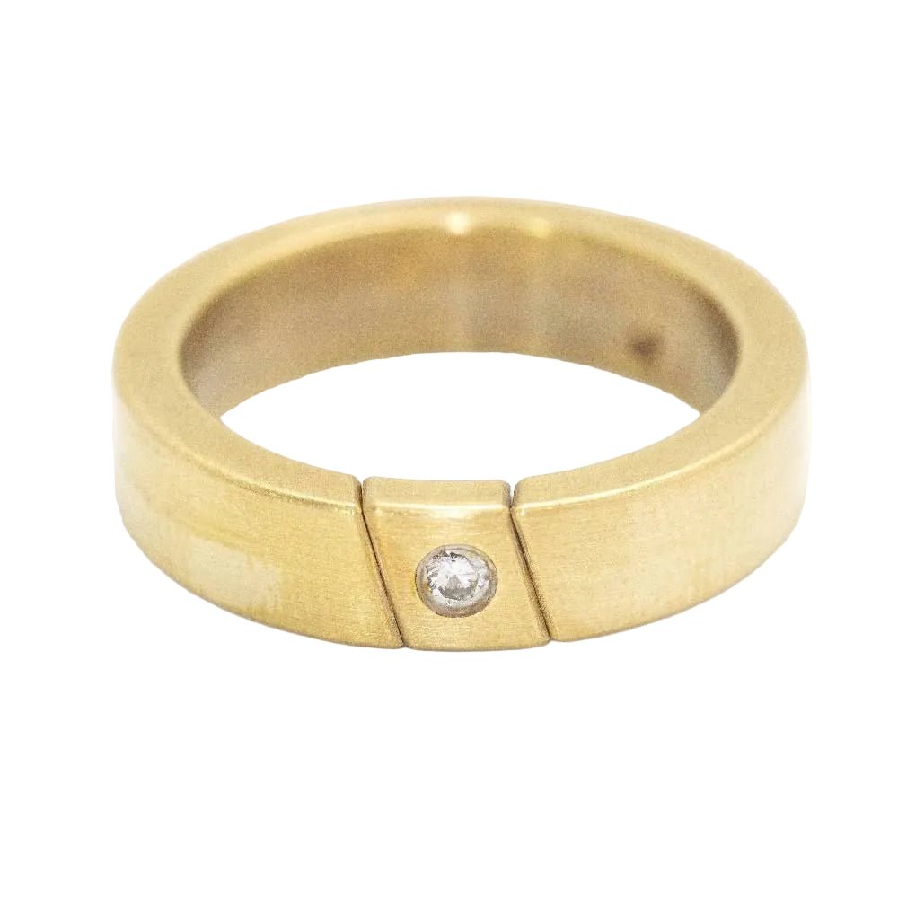 Bague Alliance NIESSING en or jaune et diamant - Castafiore