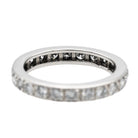 Bague Alliance Or blanc Diamant - Castafiore