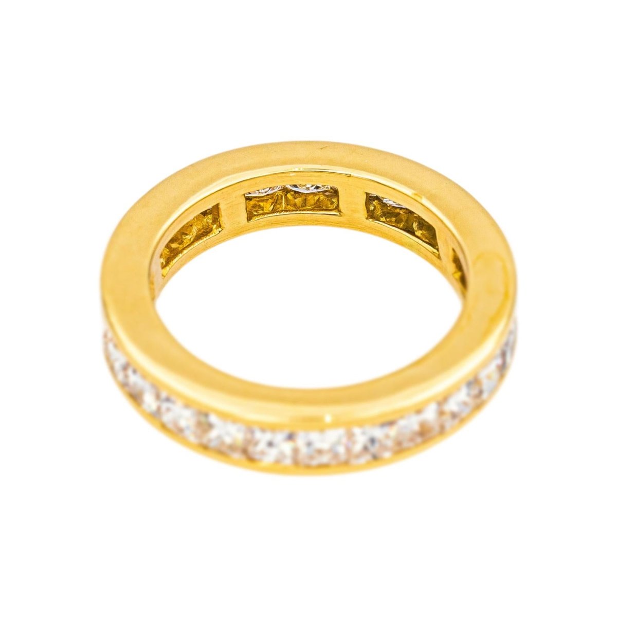 Bague Alliance Or jaune Diamant - Castafiore