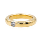 Bague Alliance Or jaune Diamant - Castafiore