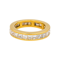 Bague Alliance Or jaune Diamant - Castafiore