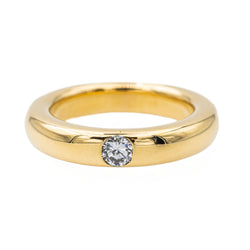 Bague Alliance Or jaune Diamant - Castafiore