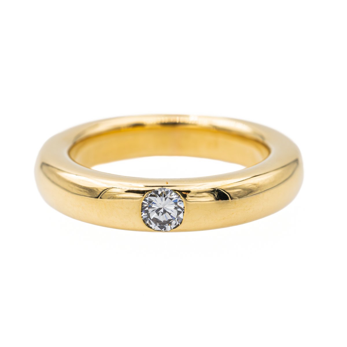 Bague Alliance Or jaune Diamant - Castafiore