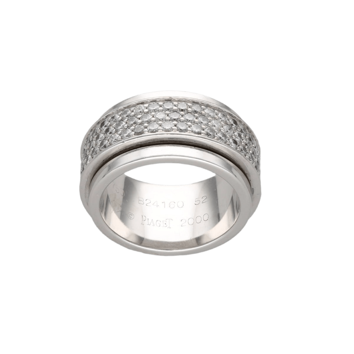 Bague Alliance PIAGET "Possession" en or blanc et diamants - Castafiore