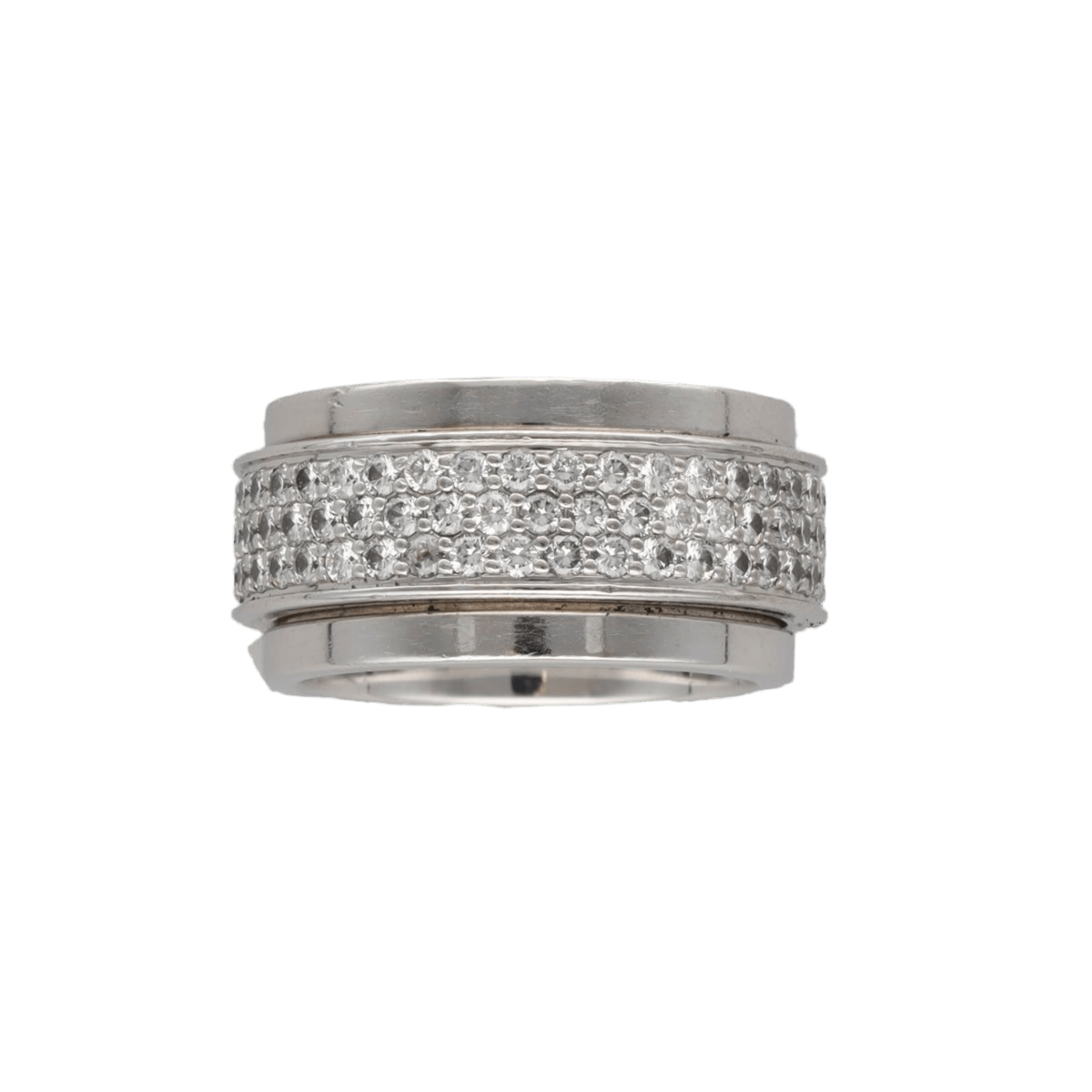 Bague Alliance PIAGET "Possession" en or blanc et diamants - Castafiore