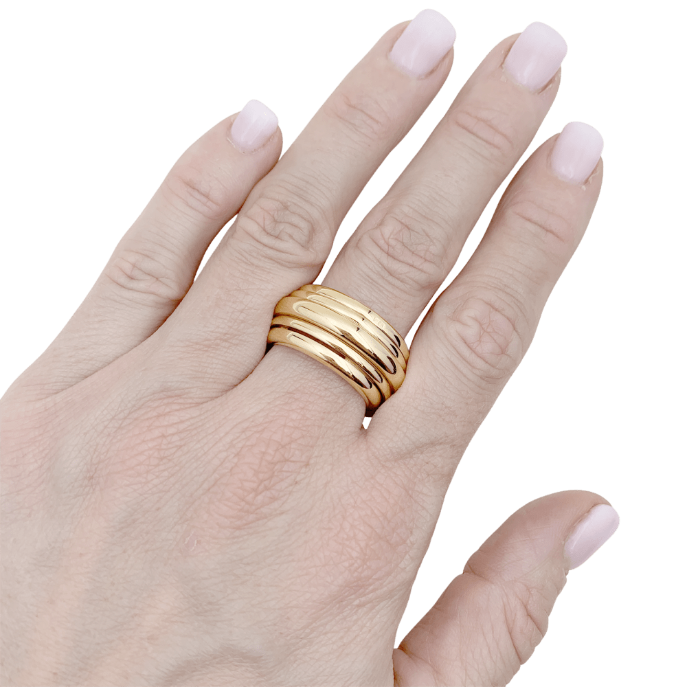 Bague Alliance PIAGET "Possession" en or jaune - Castafiore
