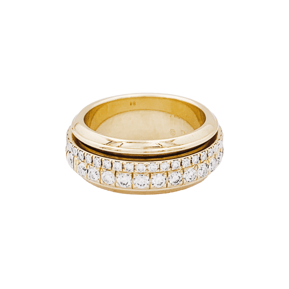 Ring Piaget, "Possession", rose gold and diamonds.