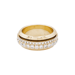 Ring Piaget, "Possession", rose gold and diamonds.