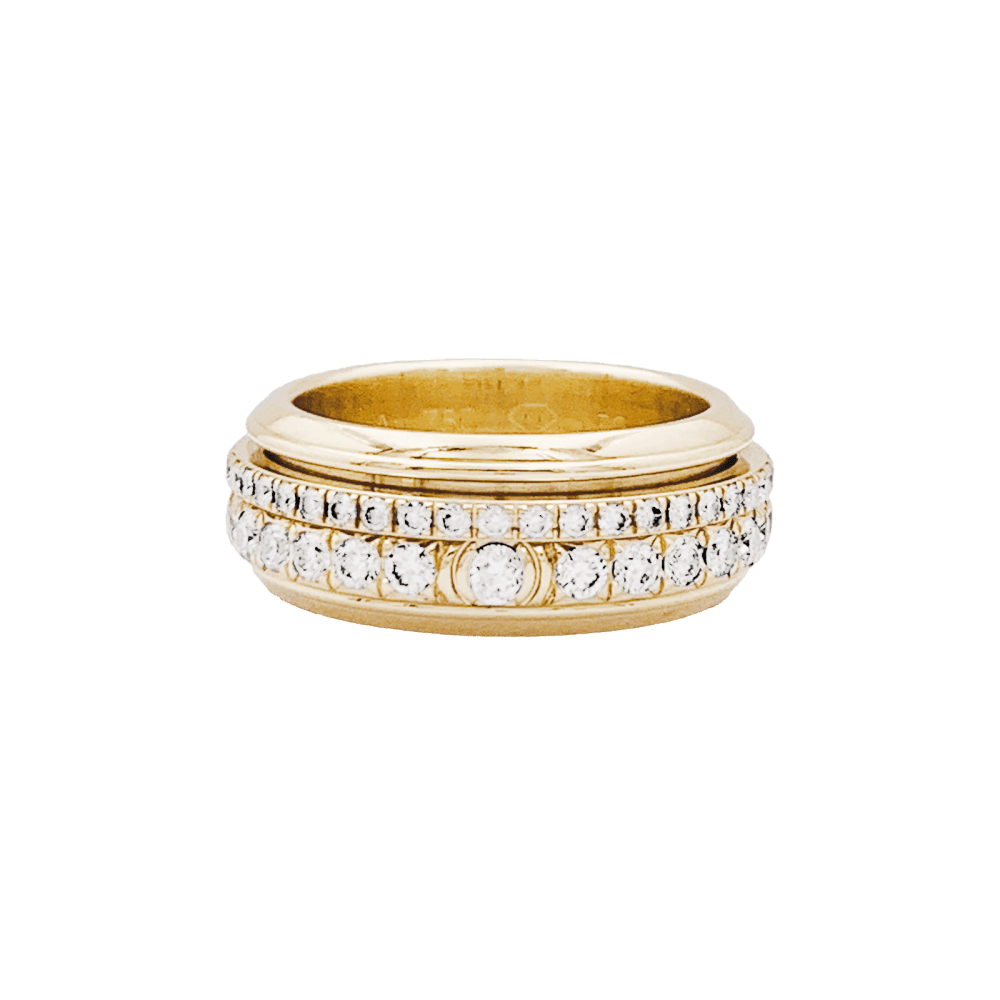 Ring Piaget, "Possession", rose gold and diamonds.